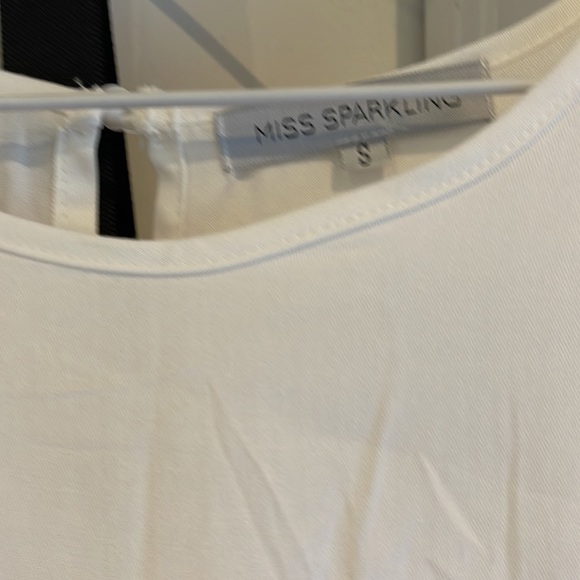 Miss Sparkling Color Block Dress - Picture 2 of 4